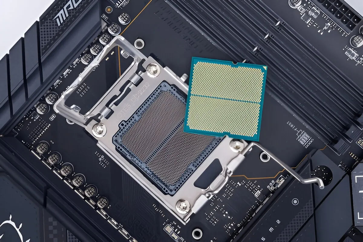AMD AM5 processzor foglalat csere, javítás